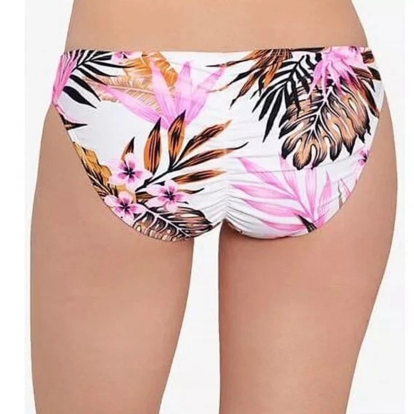 Salt & Cove Tropic Time Printed Cinch-Back Bikini Bottom  NWT - Picture 2 of 7